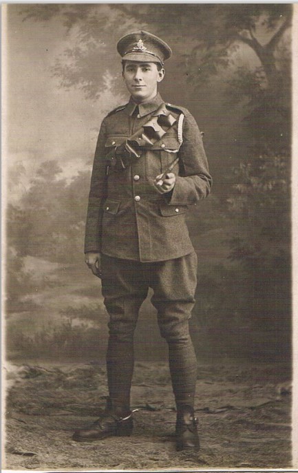 Albert in World War 1 uniform